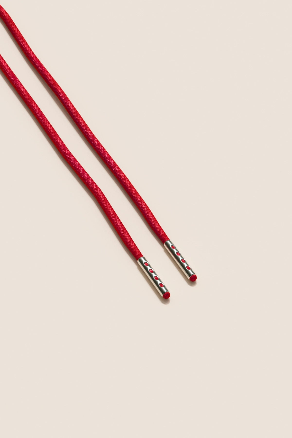 Senkels Testarossa 2.5mm Round Waxed Shoelaces with Nickel Aglets