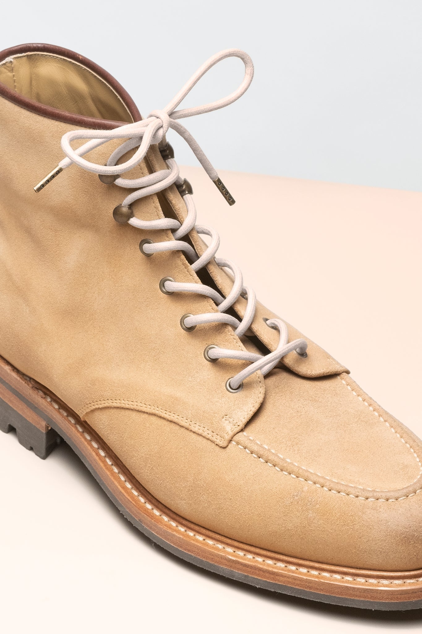 Cordones redondos encerados de 4 mm, color blanco hueso