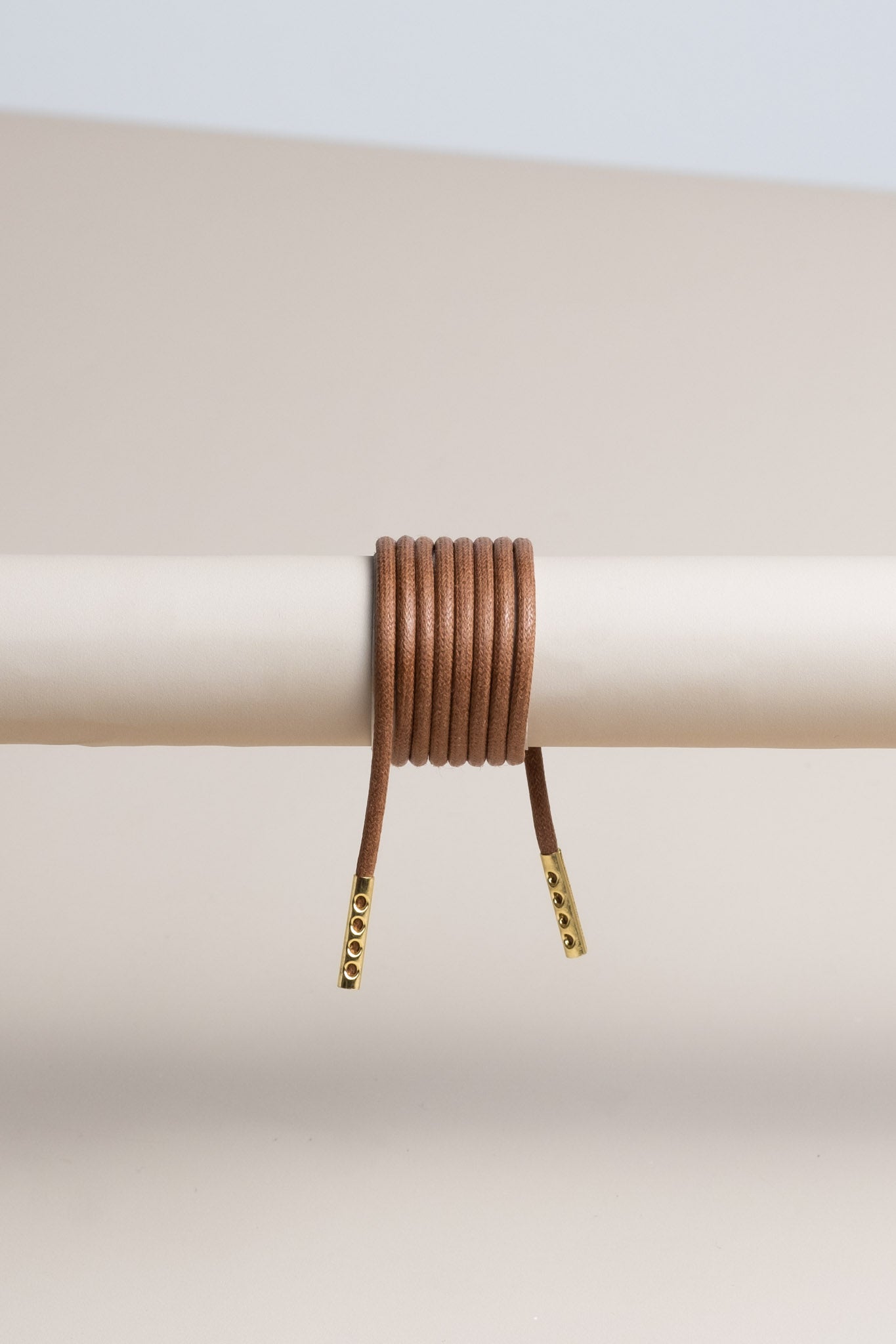Coffee Brown - Round Waxed Shoelaces | Senkels