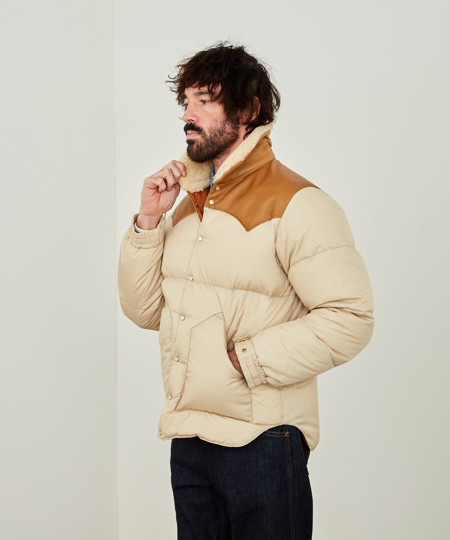 Chaqueta Christy 2025AW Beige claro