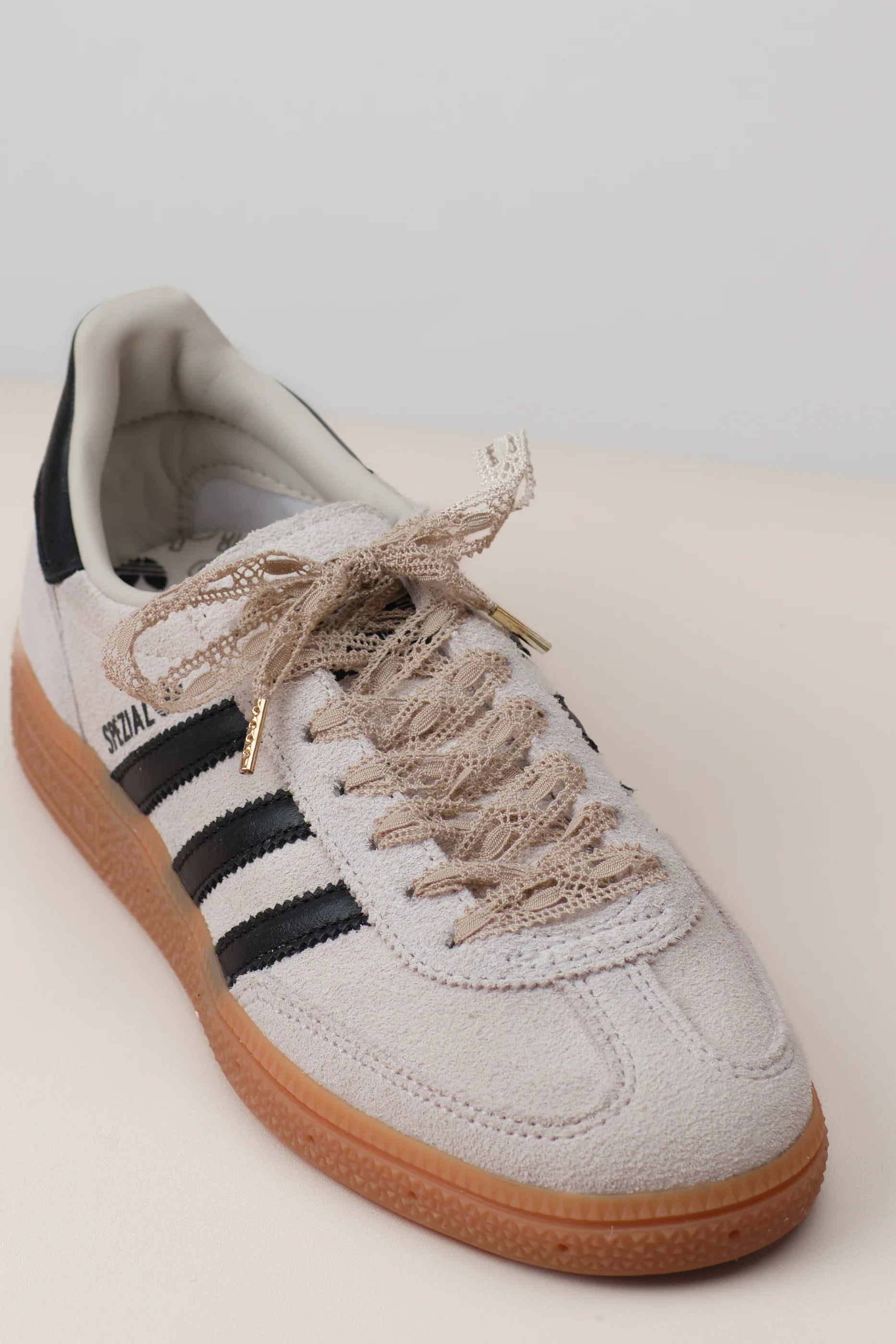 Senkels Bone White Crochet Shoelaces