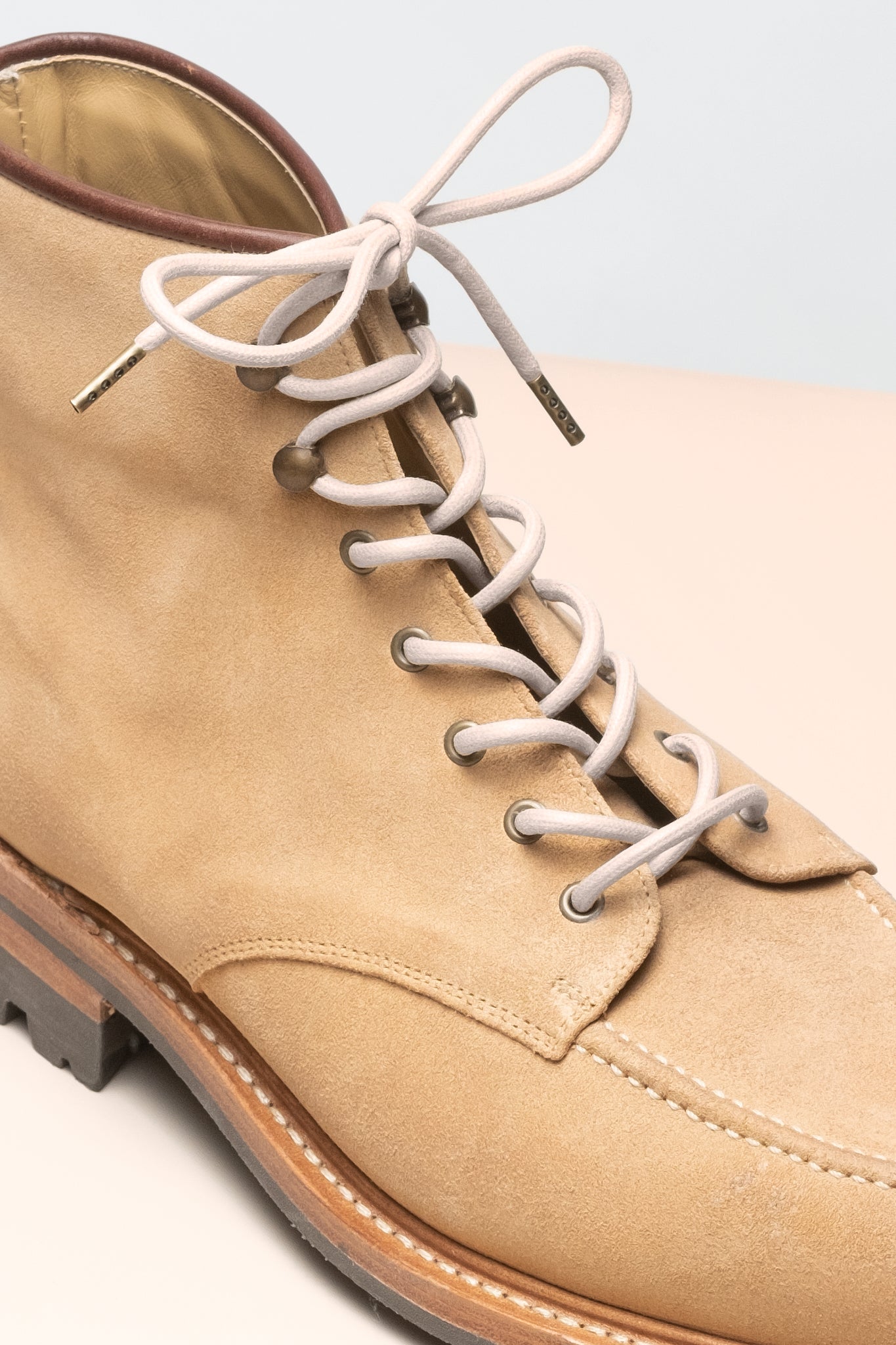 Cordones redondos encerados de 4 mm, color blanco hueso