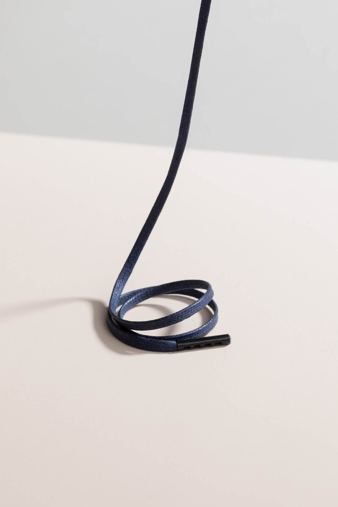 Dark Blue - 3mm Flat Waxed Shoelaces