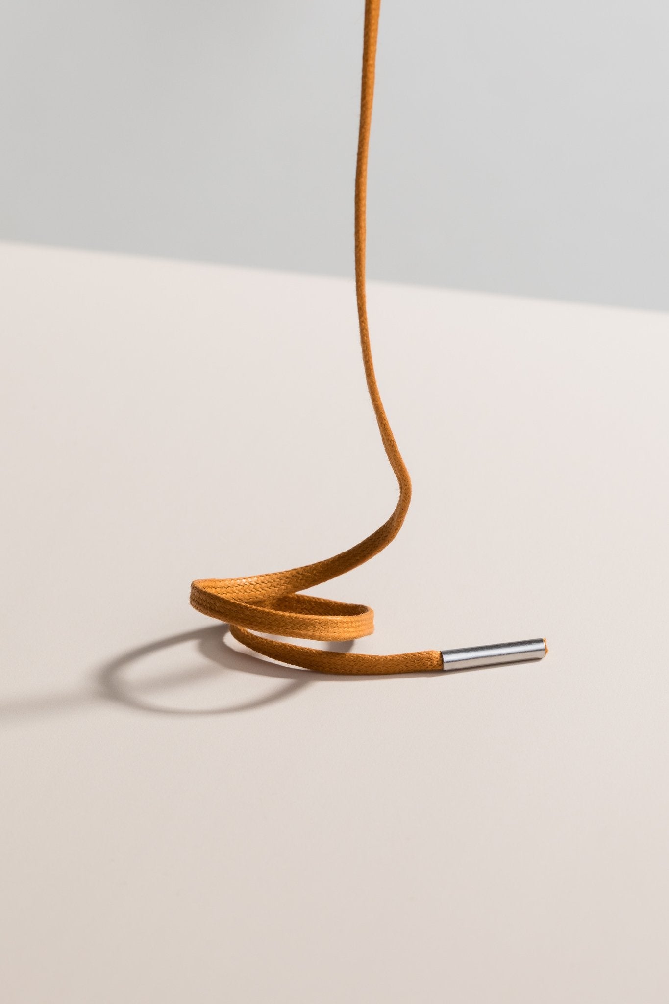 Saddle Brown - 3mm Flat Waxed Shoelaces